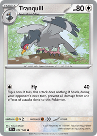 072/086 Tranquill - Black Bolt