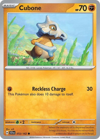 072/142 Cubone - Stellar Crown