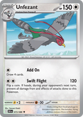 Unfezant 073/086 Black Bolt card