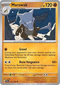 073/142 Marowak - Stellar Crown