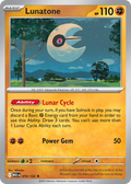 Lunatone 074/132 Mega Evolution card