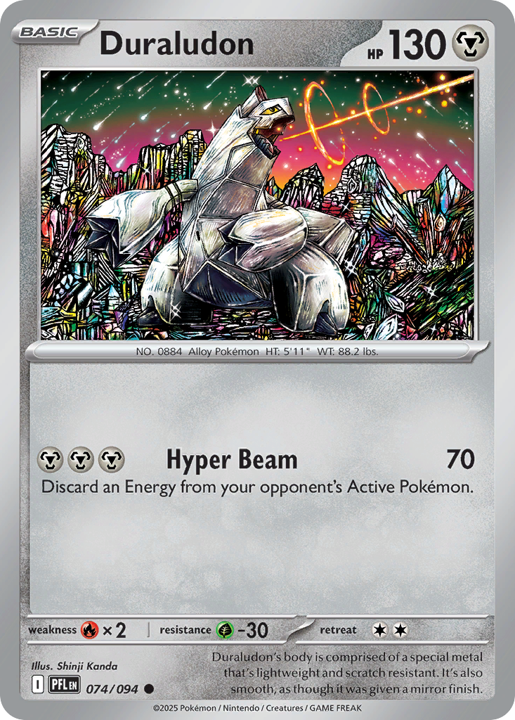 Duraludon 074/094 Phantasmal Flames card
