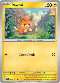 074/193 Pawmi - Paldea Evolved