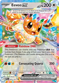 075/131 Eevee ex - Prismatic Evolutions