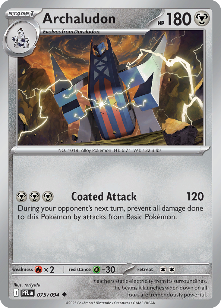 Archaludon 075/094 Phantasmal Flames card
