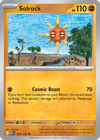 075/132 Solrock - Mega Evolution