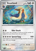 Stoutland 076/086 White Flare card