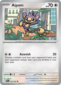 078/094 Aipom - Phantasmal Flames