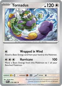 078/086 Tornadus - White Flare