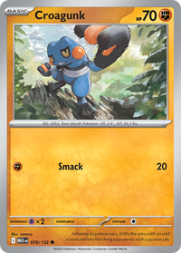 078/132 Croagunk - Mega Evolution