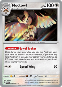 078/131 Noctowl - Prismatic Evolutions