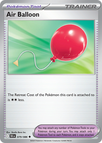 079/086 Air Balloon - Black Bolt