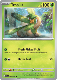 007/198 Tropius - Scarlet & Violet Base