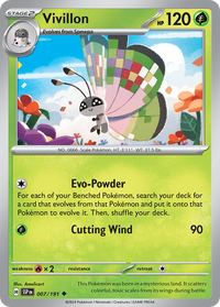 007/191 Vivillon - Surging Sparks