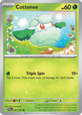 Cottonee 007/131 Prismatic Evolutions card