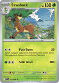 Sawsbuck 007/086 White Flare card