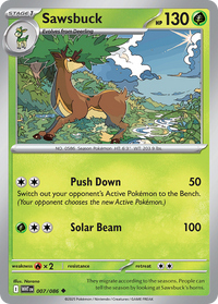 007/086 Sawsbuck - White Flare