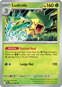 007/094 Ludicolo - Phantasmal Flames