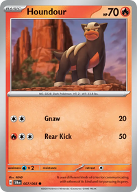007/064 Houndour - Shrouded Fable