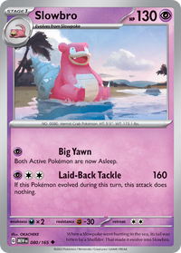 080/165 Slowbro - Scarlet & Violet 151