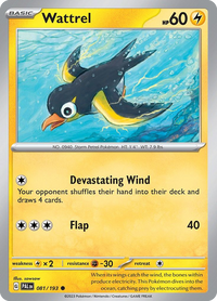 081/193 Wattrel - Paldea Evolved