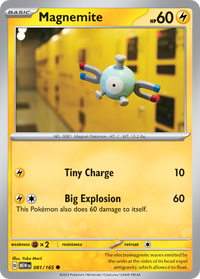 081/165 Magnemite - Scarlet & Violet 151