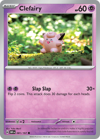 081/197 Clefairy - Obsidian Flames