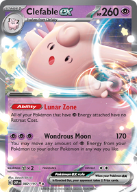 082/197 Clefable ex - Obsidian Flames