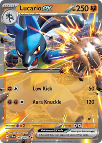 082/142 Lucario ex - Stellar Crown