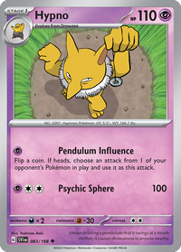 083/198 Hypno - Scarlet & Violet Base