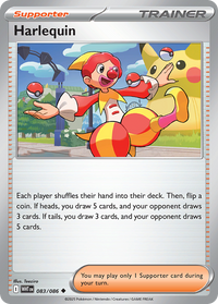083/086 Harlequin - White Flare