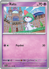 084/198 Ralts - Scarlet & Violet Base