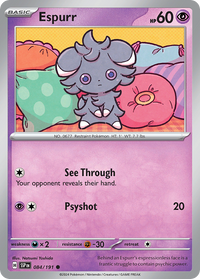 084/191 Espurr - Surging Sparks