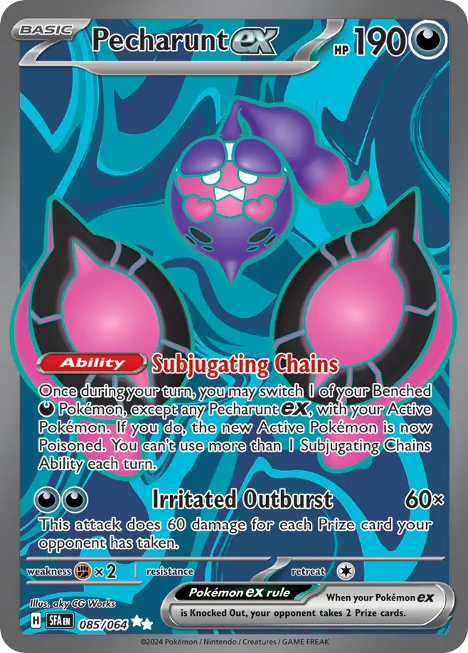 Pecharunt ex 085/064 Shrouded Fable card
