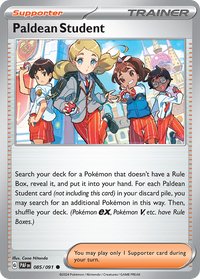 085/091 Paldean Student - Paldean Fates
