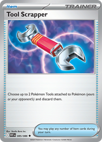085/086 Tool Scrapper - White Flare