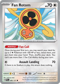 085/131 Fan Rotom - Prismatic Evolutions