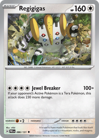 086/131 Regigigas - Prismatic Evolutions