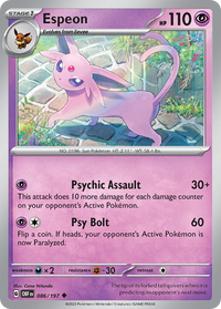 086/197 Espeon - Obsidian Flames