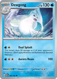 087/165 Dewgong - Scarlet & Violet 151