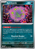 Spiritomb 087/132 Mega Evolution card