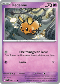 087/191 Dedenne - Surging Sparks