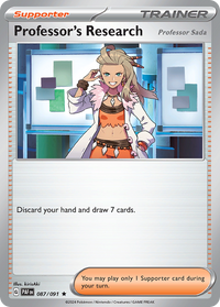 087/091 Professor's Research - Paldean Fates