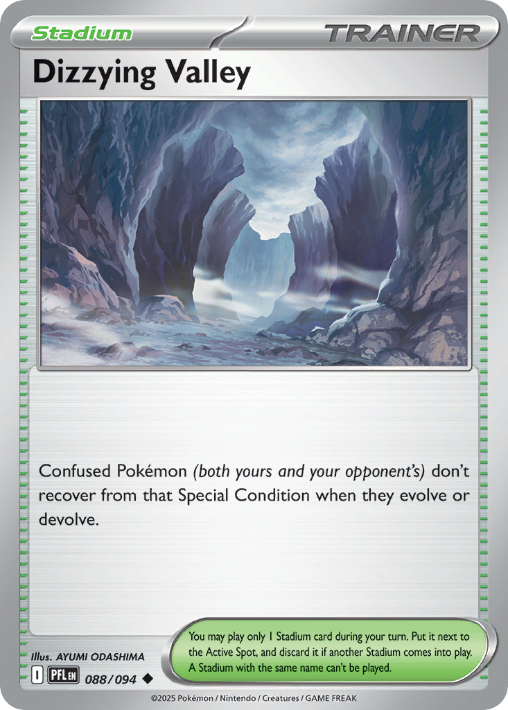 Dizzying Valley 088/094 Phantasmal Flames card