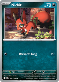 089/132 Nickit - Mega Evolution