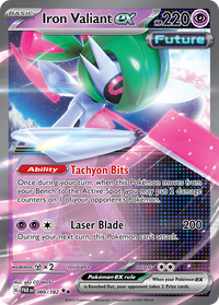 089/182 Iron Valiant ex - Paradox Rift