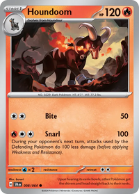 008/064 Houndoom - Shrouded Fable