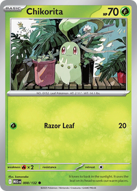 008/132 Chikorita - Mega Evolution