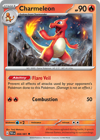 008/091 Charmeleon - Paldean Fates
