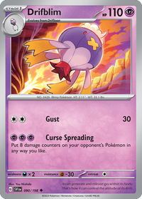 090/198 Drifblim - Scarlet & Violet Base